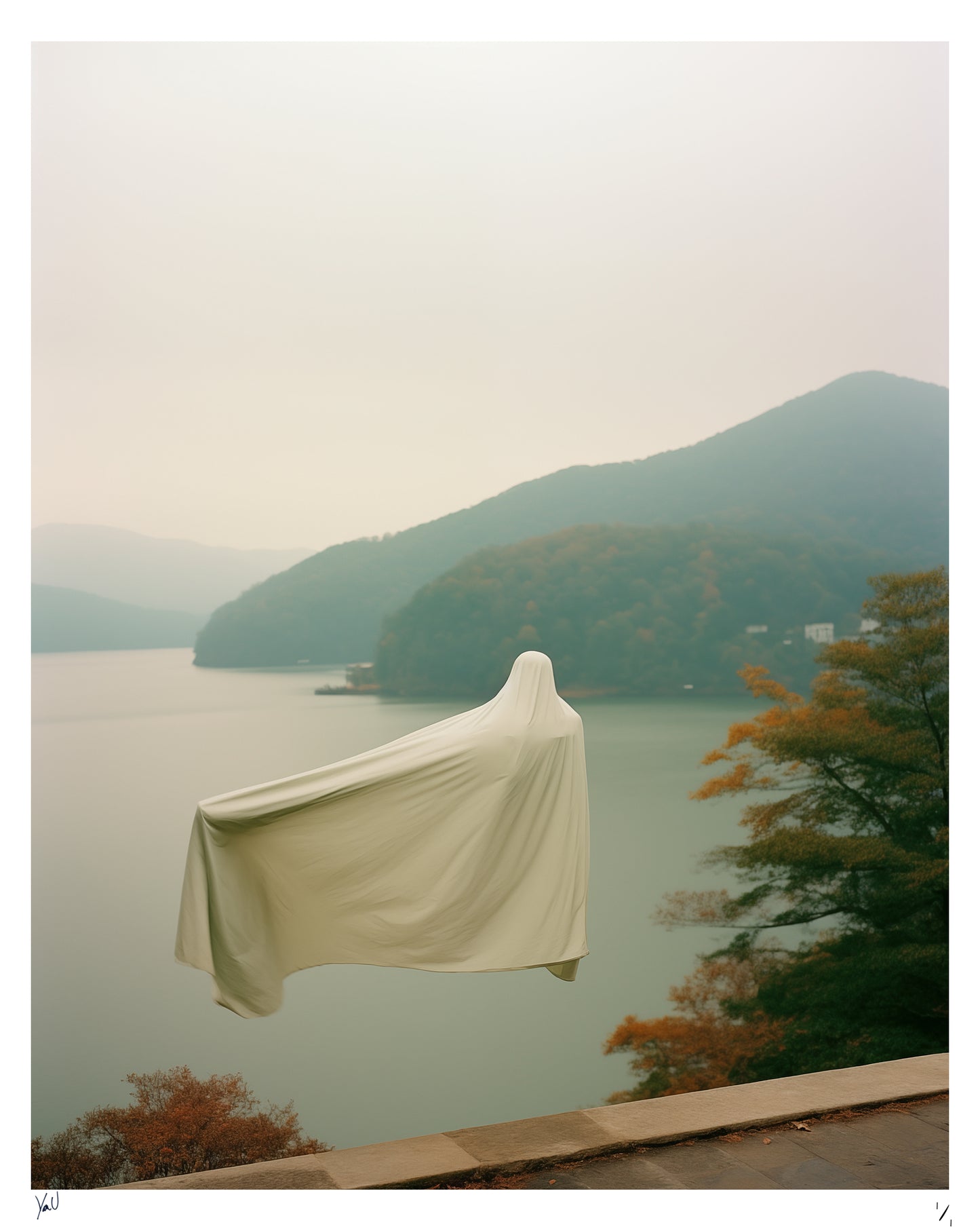 Limited edition ghost wall print front yanvart
