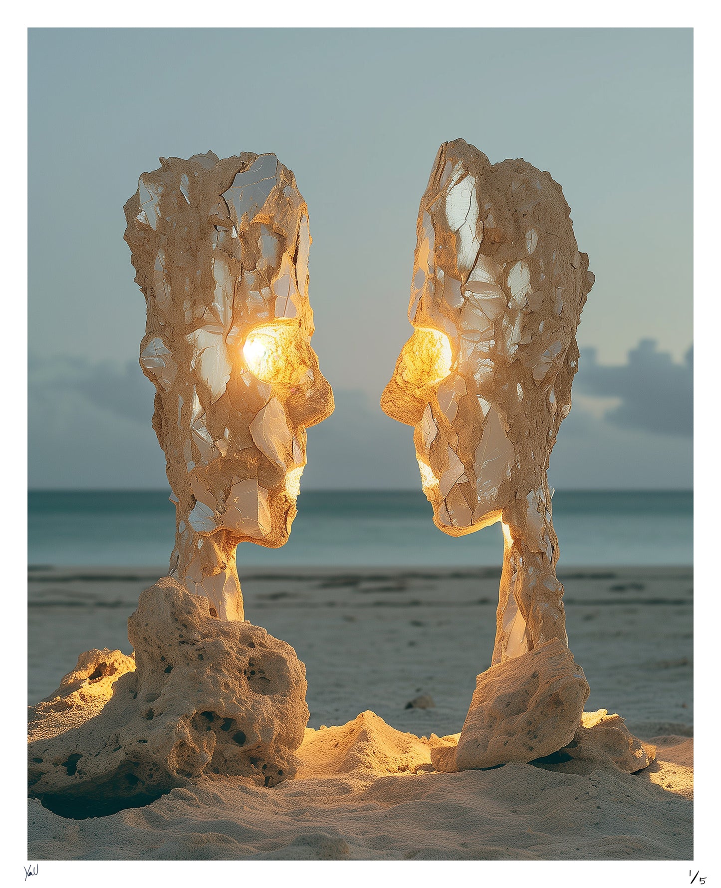 Limited edition wall print Yan V Art